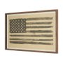 15934 - Stars & Stripes by Mercana Studio Hand Embelished Textured  Framed Artwork Matted under Glass