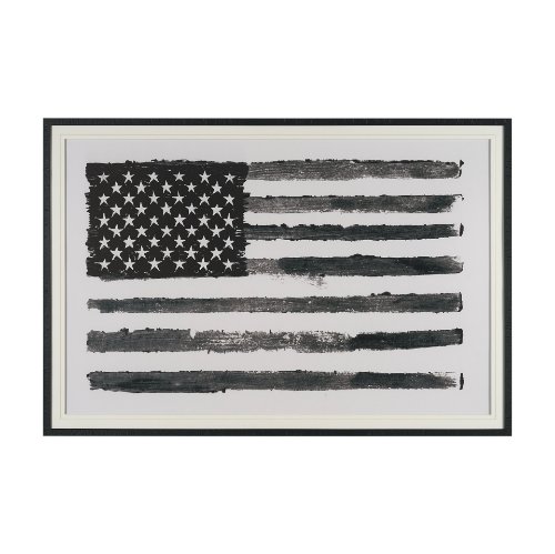 15935 - Liberty by Mercana Studio Hand Embelished  Textured  Framed Artwork Matted under Glass