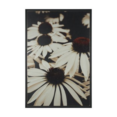 102702-FL - Quiet by Olivia Joy StClaire Hand-Embellished Textured Framed Canvas Art Print