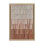 102711-FS - Terracotta Wall I by Flora Kouta Hand-Embellished Textured Framed Canvas Artwork