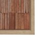 102711-FS - Terracotta Wall I by Flora Kouta Hand-Embellished Textured Framed Canvas Artwork