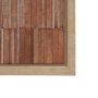 102713-FS - Terracotta Wall III by Flora Kouta Hand-Embellished Textured Framed Canvas Artwork