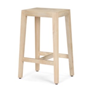 Colony Backless 25in Seat Counter Stool | Light Brown