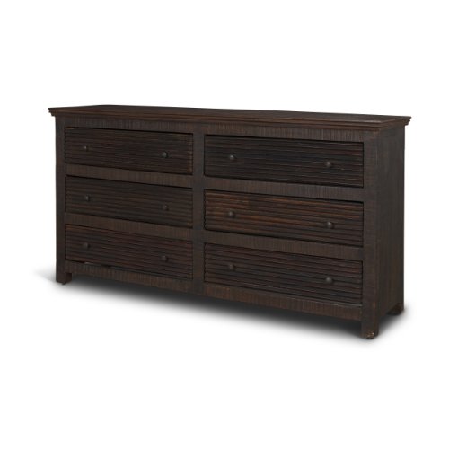 71211 - Rhett Reclaimed Wood 6 Drawer Cabinet