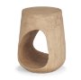 71223 - Cove Light Brown Sculptural Open Side Table