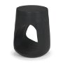 71225 - Cove Dark Brown Sculptural Open Side Table