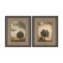 15877 - Memorable Sky (Set of 2) by Mercana Studio Hand Embelished Framed Artwork Matted under Glass