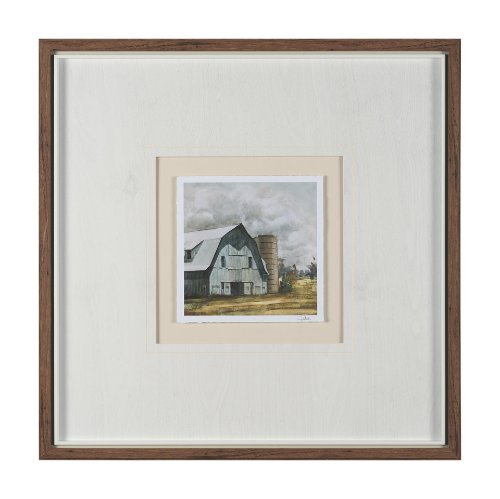 15882 - Day at the Farm I by Mercana Studio Hand Embelished Framed Artwork Matted under Glass