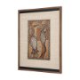 15885 - Mythical Jungle I by Mercana Studio Hand Embelished Textured Framed Artwork Matted under Glass