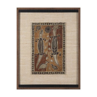 15886 - Mythical Jungle II by Mercana Studio Hand Embelished Textured Framed Artwork Matted under Glass