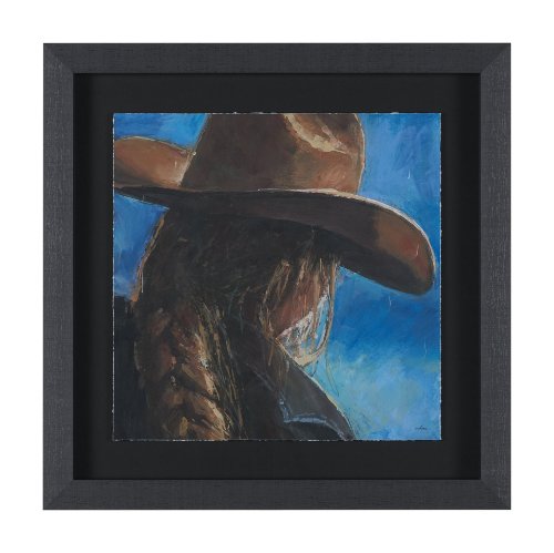 15897 - Round Up IV by Mercana Studio Textured Framed Artwork Matted under Glass