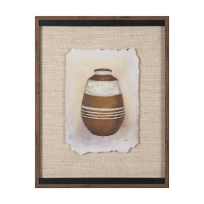 15898 - Peruvian Beginnings I by Mercana Studio Hand Embelished Textured Framed Artwork Matted under Glass