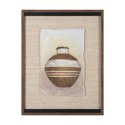 15899 - Peruvian Beginnings II by Mercana Studio Hand Embelished Textured Framed Artwork Matted under Glass