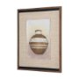 15899 - Peruvian Beginnings II by Mercana Studio Hand Embelished Textured Framed Artwork Matted under Glass