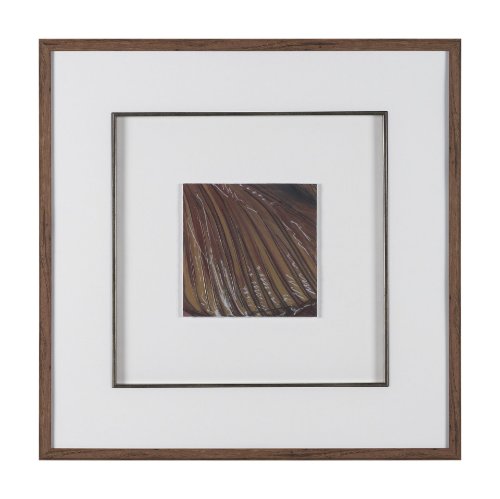 15900 - Patterned Silence I by Mercana Studio Hand Embelished Framed Artwork Matted under Glass