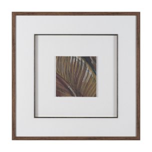 Patterned Silence II by Mercana Studio Hand Embelished Framed Artwork Matted under Glass