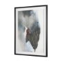 15904 - Ediface I by Ira Havuka Hand Embelished Textured Framed Artwork Matted under Glass