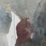 15904 - Ediface I by Ira Havuka Hand Embelished Textured Framed Artwork Matted under Glass