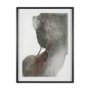 15905 - Ediface II by Ira Havuka Hand Embelished Textured Framed Artwork Matted under Glass