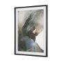 15906 - Ediface III by Ira Havuka Hand Embelished Textured Framed Artwork Matted under Glass