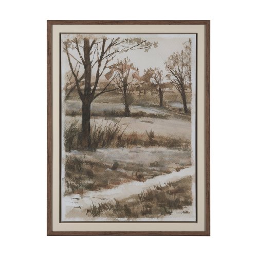 15907 - Meadow Memories I by Mercana Studio Hand Embelished Framed Artwork Matted under Glass