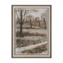 15907 - Meadow Memories I by Mercana Studio Hand Embelished Framed Artwork Matted under Glass