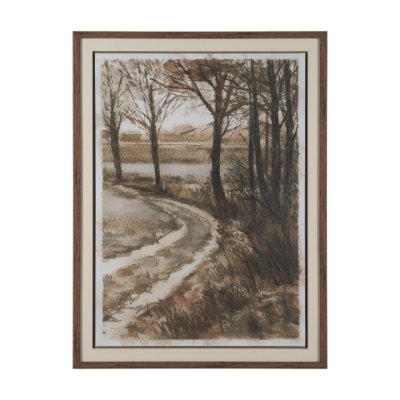 15908 - Meadow Memories II by Mercana Studio Hand Embelished Framed Artwork Matted under Glass