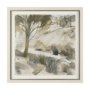 15911 - Deer Trail I by Mercana Studio Hand Embelished Textured Framed Artwork Matted under Glass