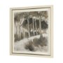 15912 - Deer Trail II by Mercana Studio Hand Embelished Textured Framed Artwork Matted under Glass