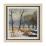 15915 - Winter Day I by Mercana Studio Hand Embelished Framed Artwork Matted under Glass