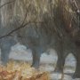 15915 - Winter Day I by Mercana Studio Hand Embelished Framed Artwork Matted under Glass