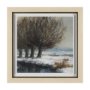 15916 - Winter Day II by Mercana Studio Hand Embelished Framed Artwork Matted under Glass