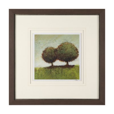 15921 - Hidden Grove II by Mercana Studio Hand Embelished Textured Framed Artwork Matted under Glass
