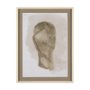15924 - Weathered Silence I by Mercana Studio Hand Embelished Textured Framed Artwork Matted under Glass
