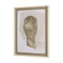 15924 - Weathered Silence I by Mercana Studio Hand Embelished Textured Framed Artwork Matted under Glass
