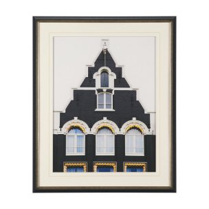 Discerning Domicile by Irene Sucocki Framed Art Print Matted under Glass