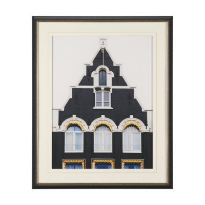 15937 - Discerning Domicile by Irene Sucocki Framed Art Print Matted under Glass