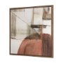 102695-FL - Echoes in Balance I by Mercana Studio Hand-Embellished Textured Framed Canvas Artwork