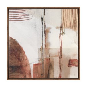 Echoes in Balance II by Mercana Studio Hand-Embellished Textured Framed Canvas Artwork