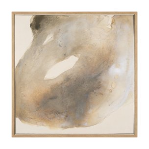 Aura by Ira Havuka Hand-Embellished Textured Framed Canvas Artwork