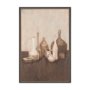 102705-FL - Bottled Perspective I by Mercana Studio Hand-Embellished Textured Framed Canvas Artwork