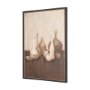102705-FL - Bottled Perspective I by Mercana Studio Hand-Embellished Textured Framed Canvas Artwork