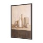 102706-FL - Bottled Perspective II by Mercana Studio Hand-Embellished Textured Framed Canvas Artwork