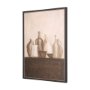 102707-FL - Bottled Perspective III by Mercana Studio Hand-Embellished Textured Framed Canvas Artwork