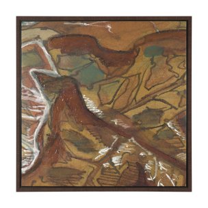 Rusttone I by Mercana Studio Hand-Embellished Textured Framed Canvas Artwork