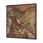 102708-FL - Rusttone I by Mercana Studio Hand-Embellished Textured Framed Canvas Artwork