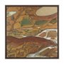 102709-FL - Rusttone II by Mercana Studio Hand-Embellished Textured Framed Canvas Artwork