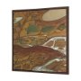 102709-FL - Rusttone II by Mercana Studio Hand-Embellished Textured Framed Canvas Artwork