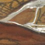 102709-FL - Rusttone II by Mercana Studio Hand-Embellished Textured Framed Canvas Artwork
