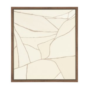 Field Patchwork II by Mercana Studio Handmade Original Framed Canvas Artwork